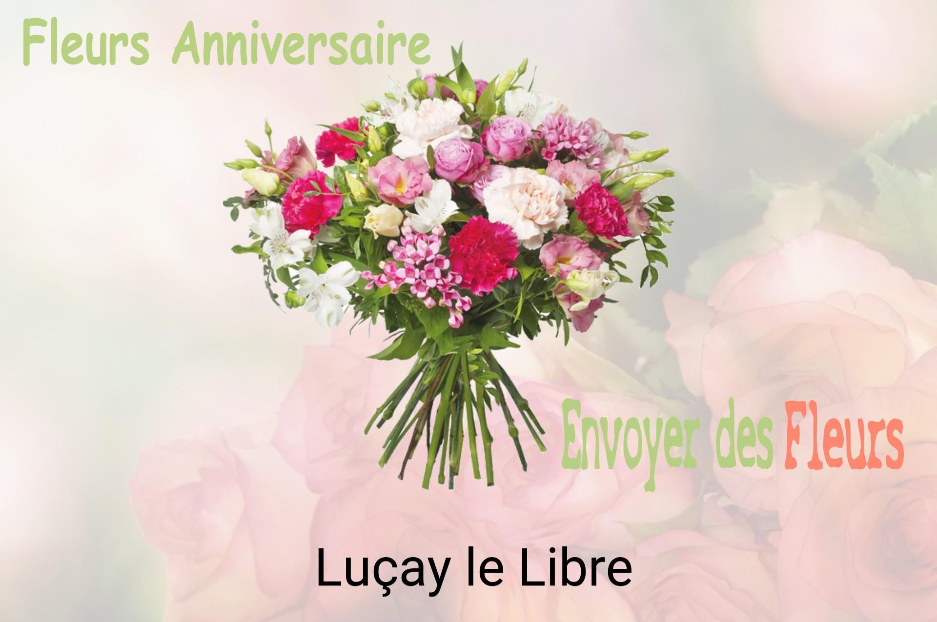 Bouquet de fleurs d’anniversaire livré à Luçay-le-Libre
