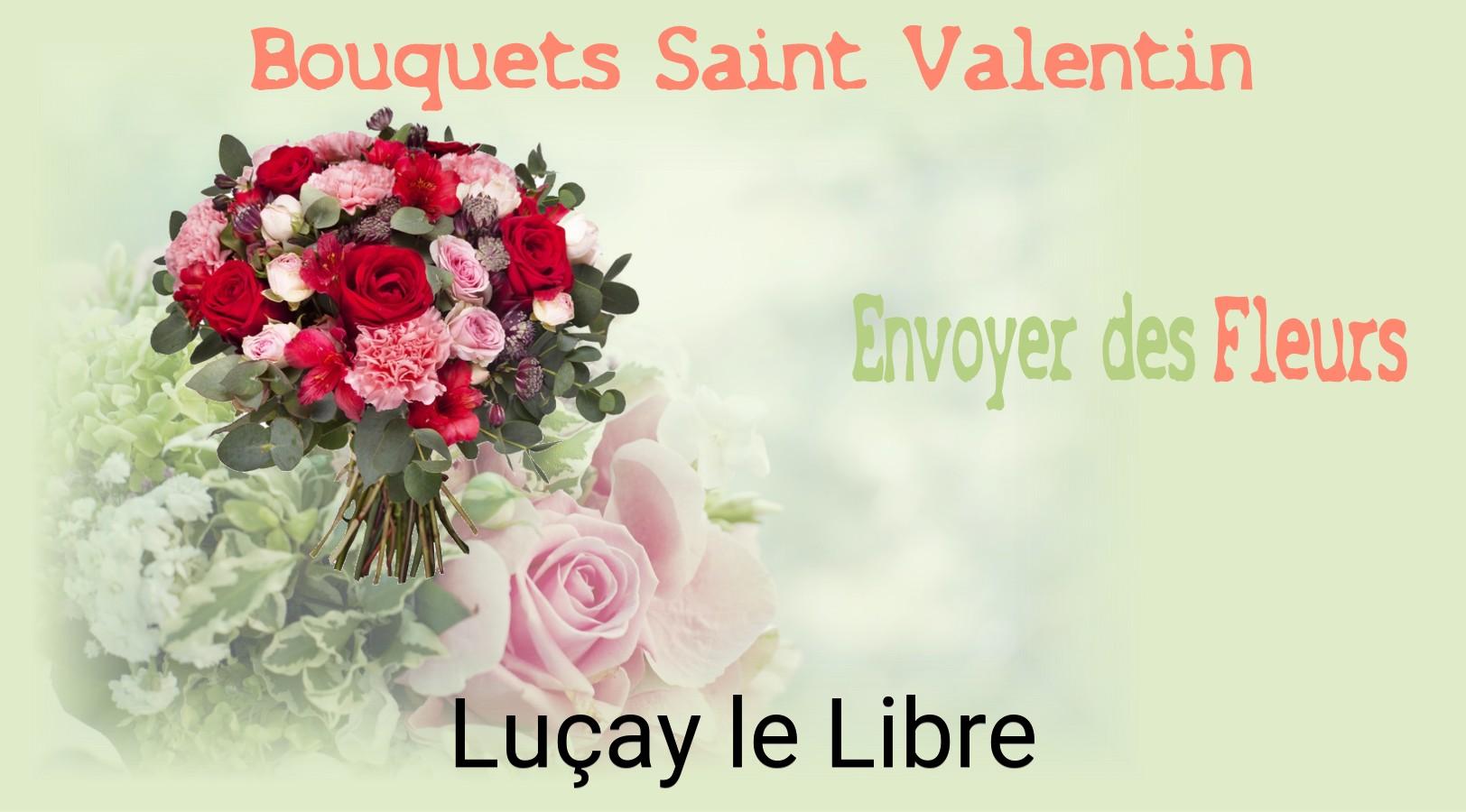 Roses de Saint-Valentin livrées à Luçay-le-Libre